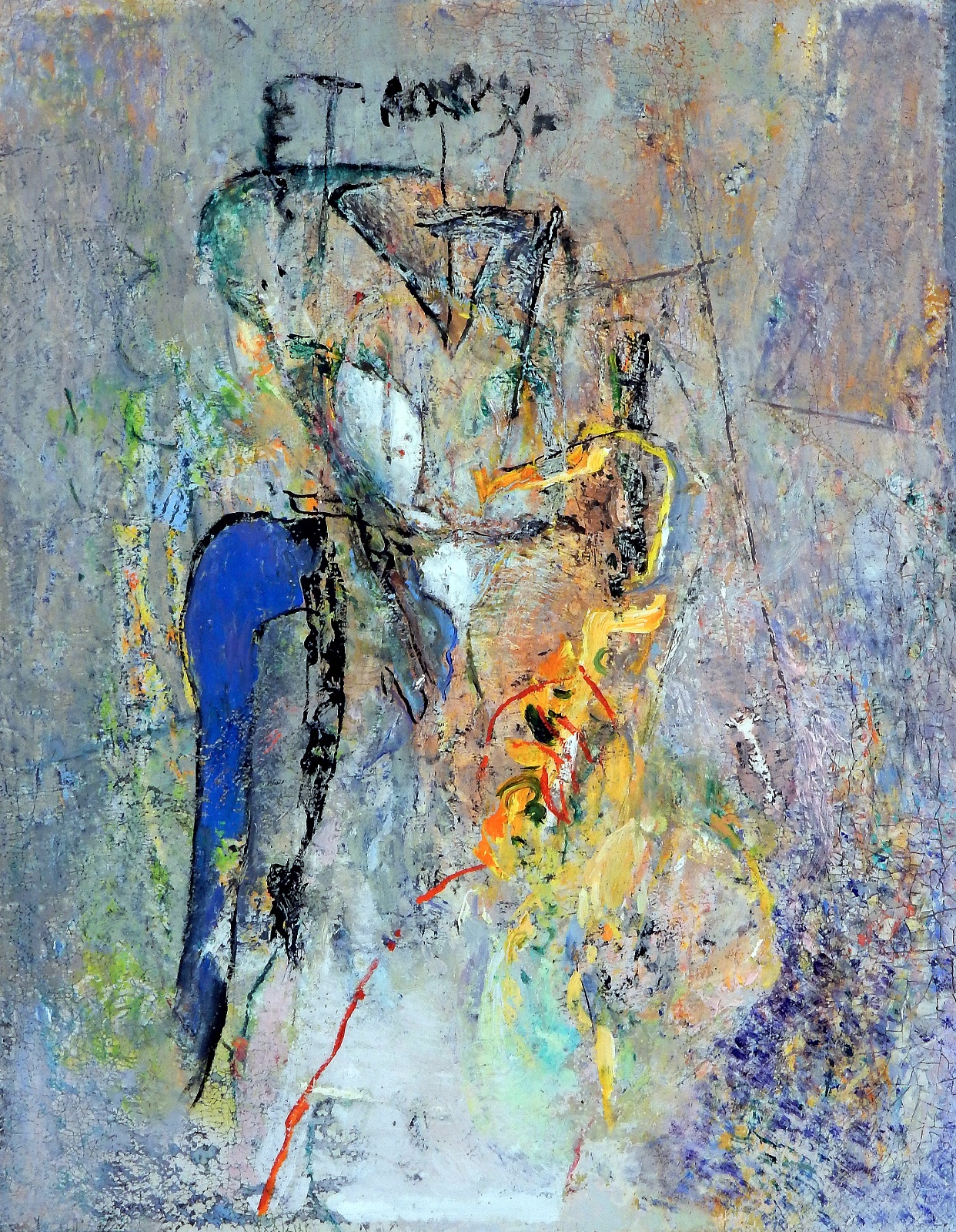 Саксофонист 45х35  2016г